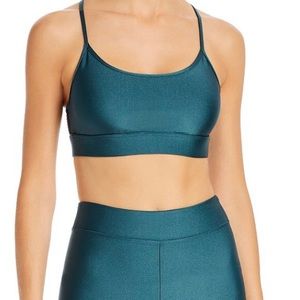 Koral Slate Mesh Back Sports Bra & Leggings